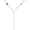 Collar Nova Estrellas Dorado Collar delicado con estrellas pequeñas doradas modelo Nova en acero inoxidable.